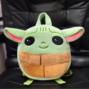 Baby Yoda Plush Backpack